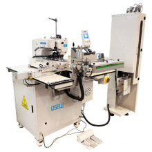 QS-436-ATM Electronic fully automatic auto cut auto feed direct drive elastic jointing industrial sewing machine